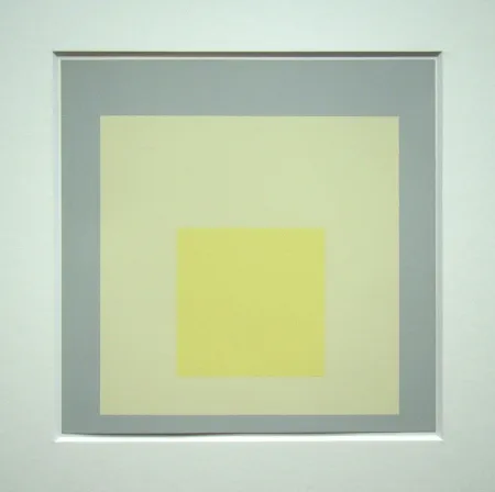 Zeefdruk Albers - Homage to the Square - Morning Sight