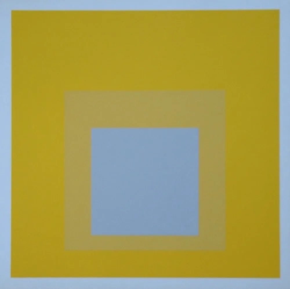 Zeefdruk Albers - Homage to the Square - Selected, 1959