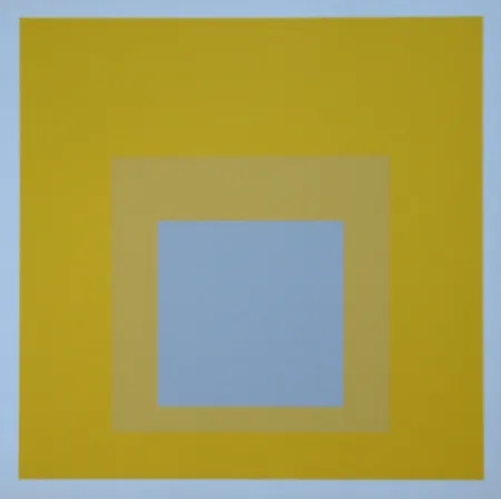 Zeefdruk Albers - Homage to the Square - Selected, 1959