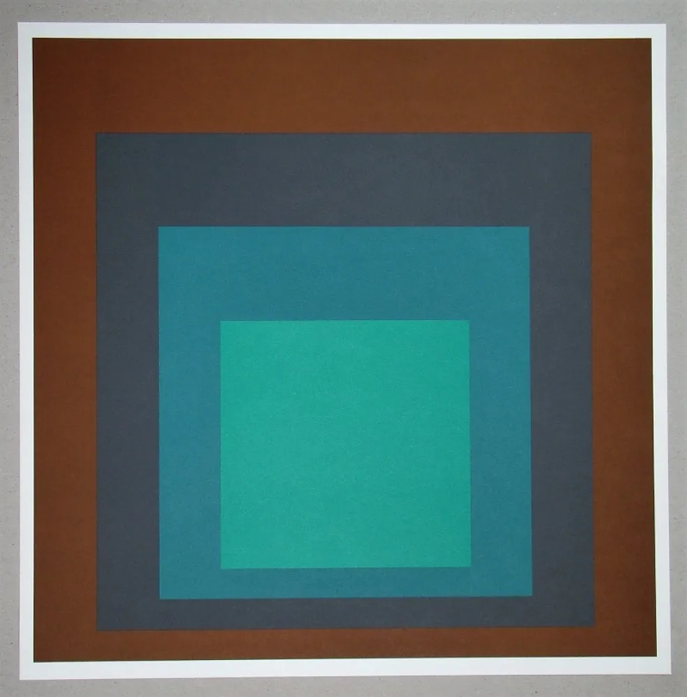 Zeefdruk Albers - Homage to the Square SP-1 