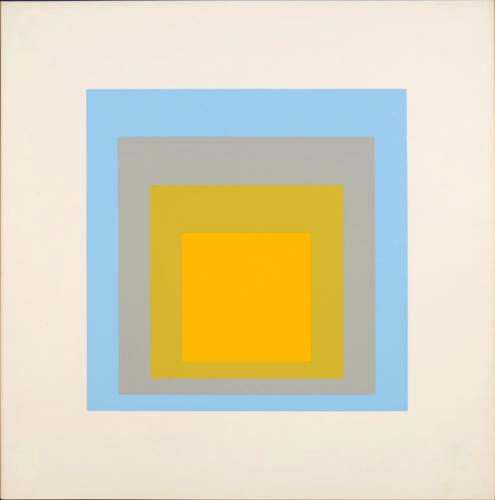 Zeefdruk Albers - Homage to the Square: Ten Works by Josef Albers (#I), 1962