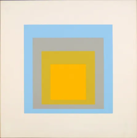 Zeefdruk Albers - Homage to the Square: Ten Works by Josef Albers (#I), 1962