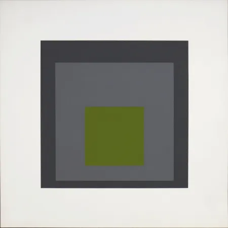 Zeefdruk Albers - Homage to the Square: Ten Works by Josef Albers (#II), 1962
