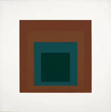 Zeefdruk Albers - Homage to the Square: Ten Works by Josef Albers (#IX), 1962