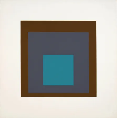 Zeefdruk Albers - Homage to the Square: Ten Works by Josef Albers (#VIII), 1962