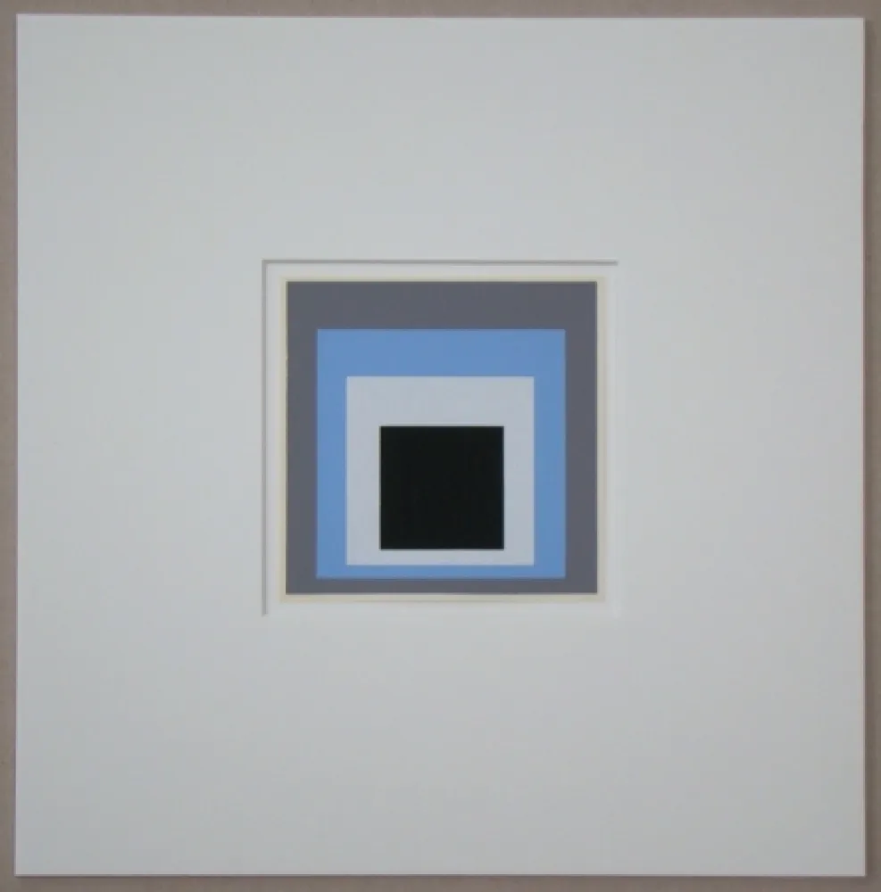 Zeefdruk Albers - Homage to the Square - Unconditioned