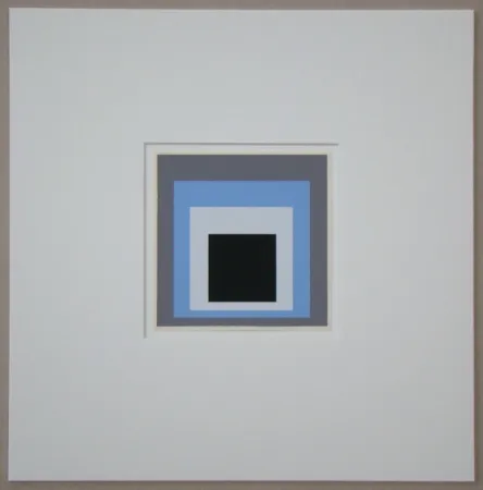 Zeefdruk Albers - Homage to the Square - Unconditioned