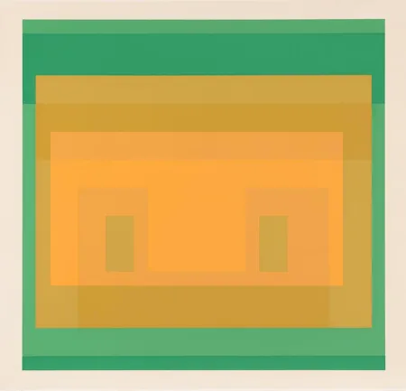 Zeefdruk Albers - I-S Va 6, from Six Variants