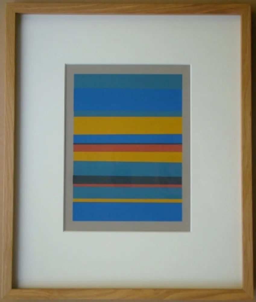 Zeefdruk Albers - Interaction of Color