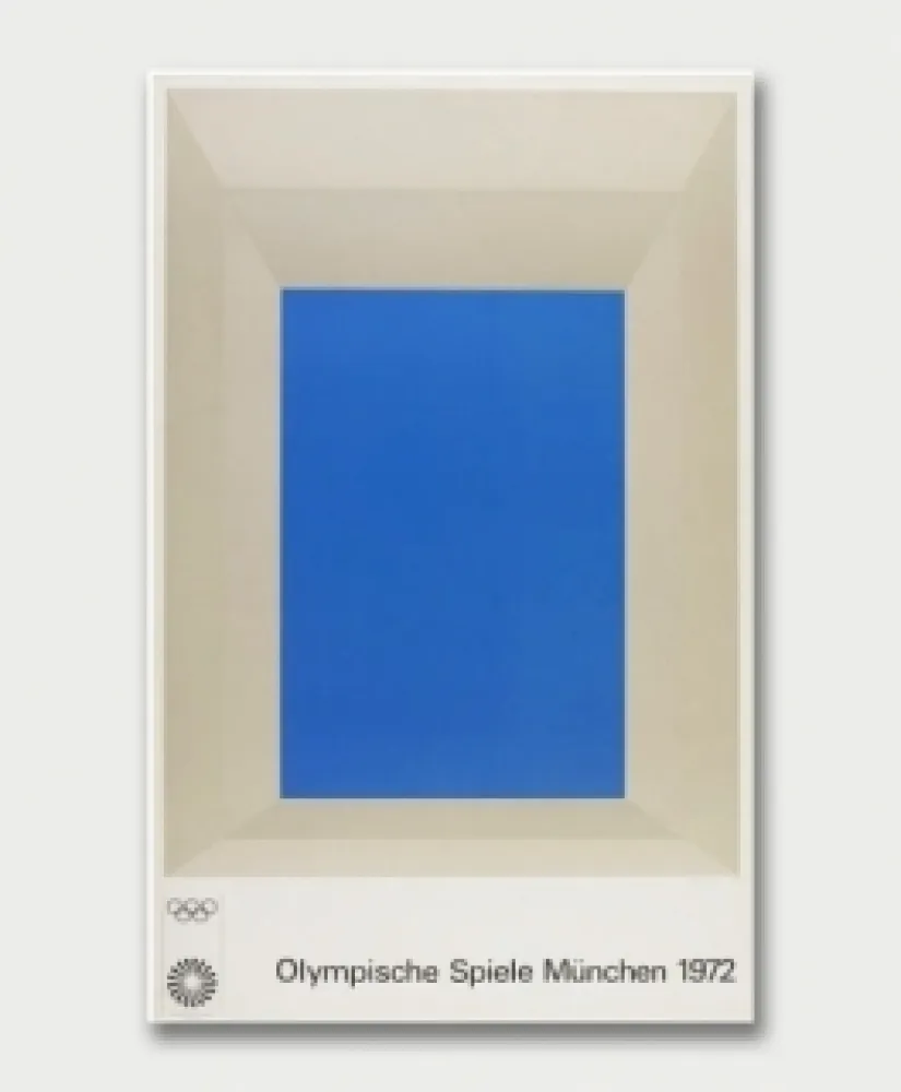 Zeefdruk Albers - Jeux Olympiques de Munich 1972