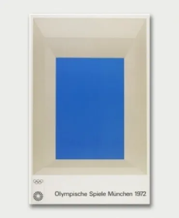 Zeefdruk Albers - Jeux Olympiques de Munich 1972