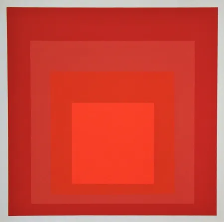Zeefdruk Albers - R-III a-4, 1968