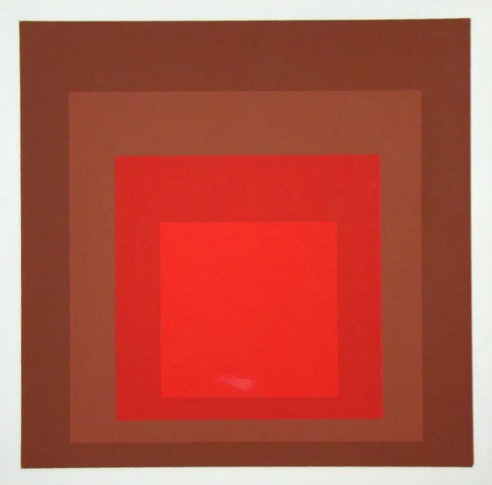 Zeefdruk Albers - R-III a-4, 1968