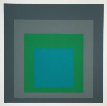 Zeefdruk Albers - Renewed Hope, 1962