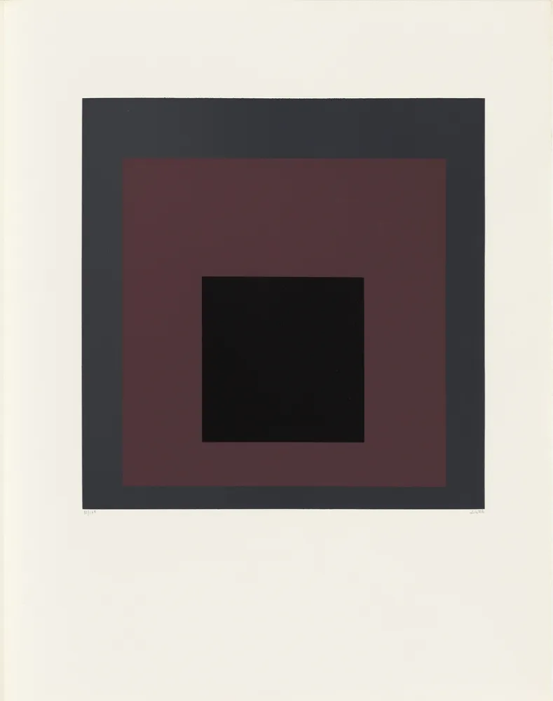 Zeefdruk Albers - Sheet 5 from 