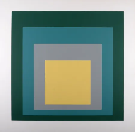 Zeefdruk Albers - SP - VI, 1967 - Hand-signed