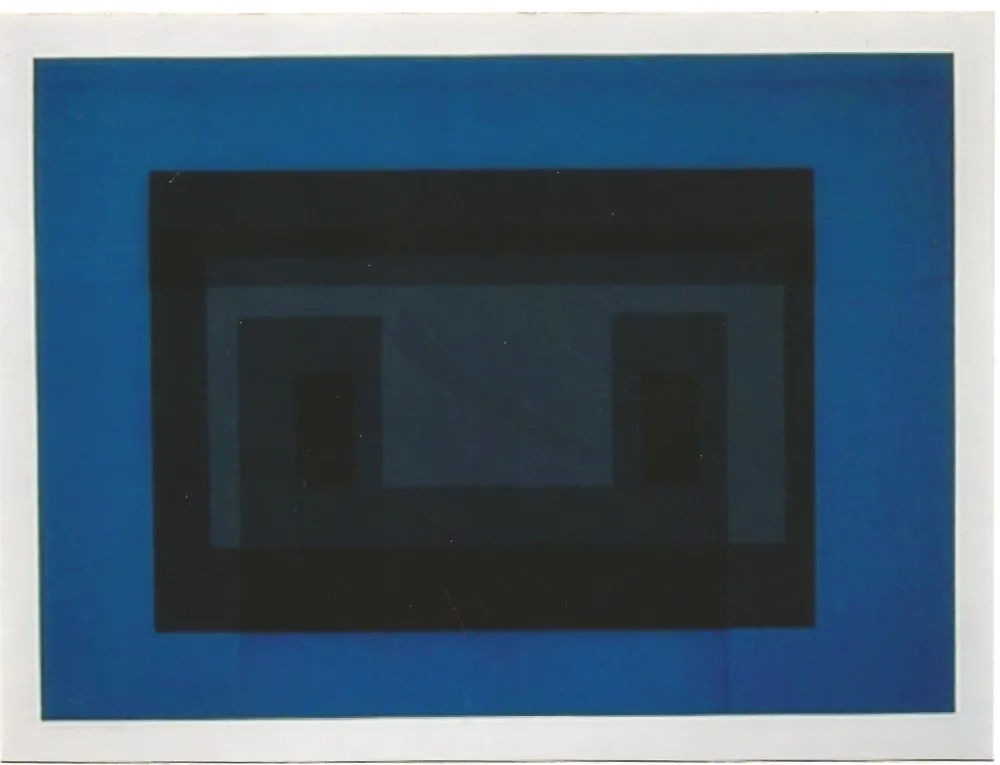 Zeefdruk Albers - Variant II