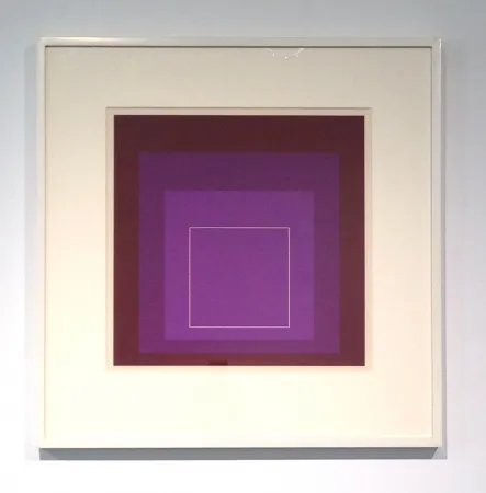 Lithografie Albers - White Line Square, XI