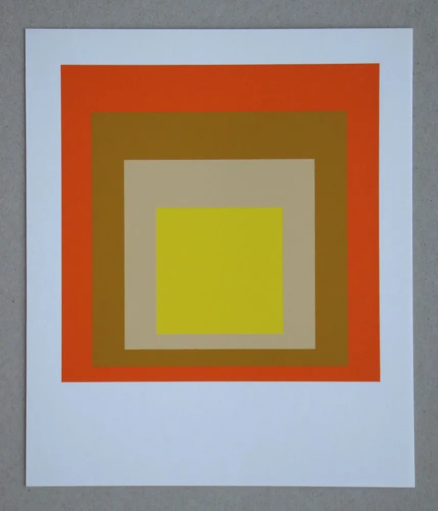 Zeefdruk Albers - Yes Sir