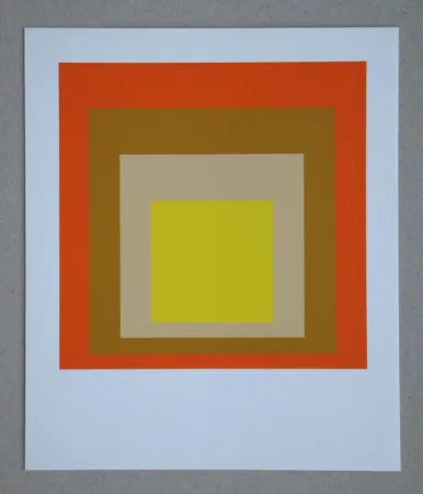 Zeefdruk Albers - Yes Sir