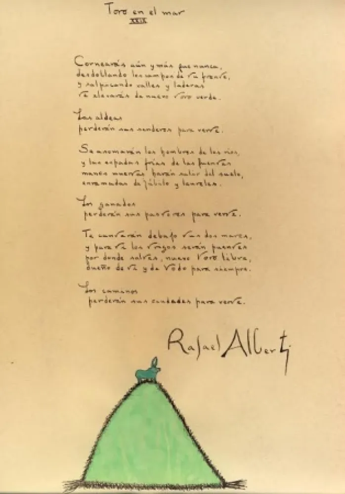 Geen Techniek Alberti - Toro en el mar XXIX