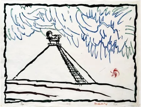 Ets En Aquatint Alechinsky - 1815