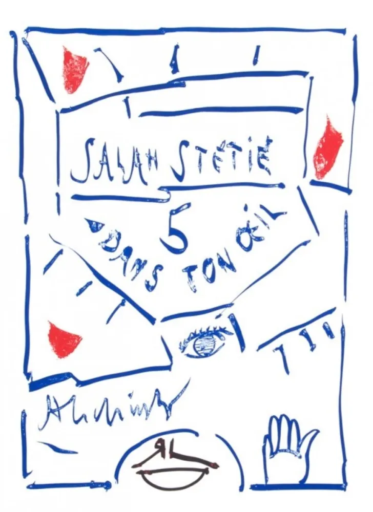 Geïllustreerd Boek Alechinsky - 5 dans ton œil