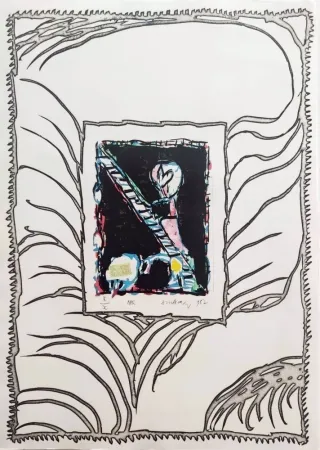 Lithografie Alechinsky - ABC de correspondance 01