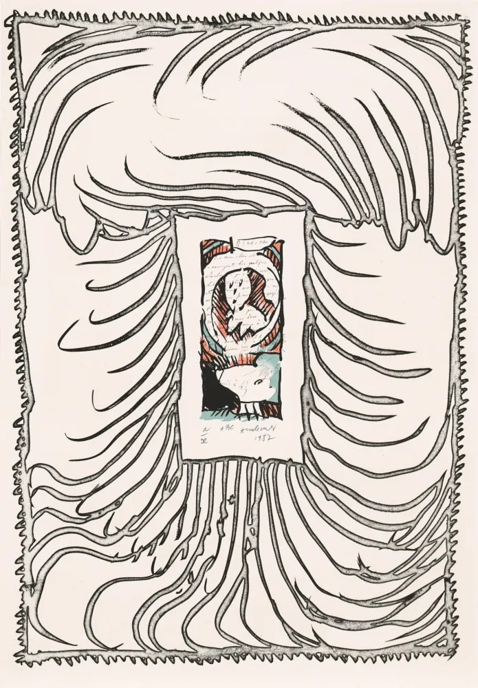 Ets Alechinsky - ABC de correspondance 05