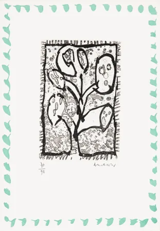 Ets Alechinsky - Abécédaire 'Monument tobacco' 04