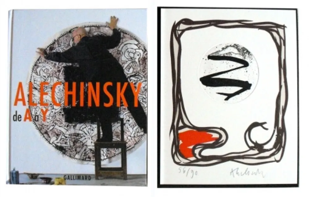 Geïllustreerd Boek Alechinsky - Alechinsky de A à Z