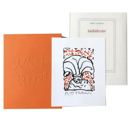Geïllustreerd Boek Alechinsky - Ambidextre