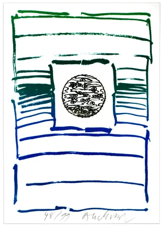 Lithografie Alechinsky - André Breton/Pierre Alechinsky