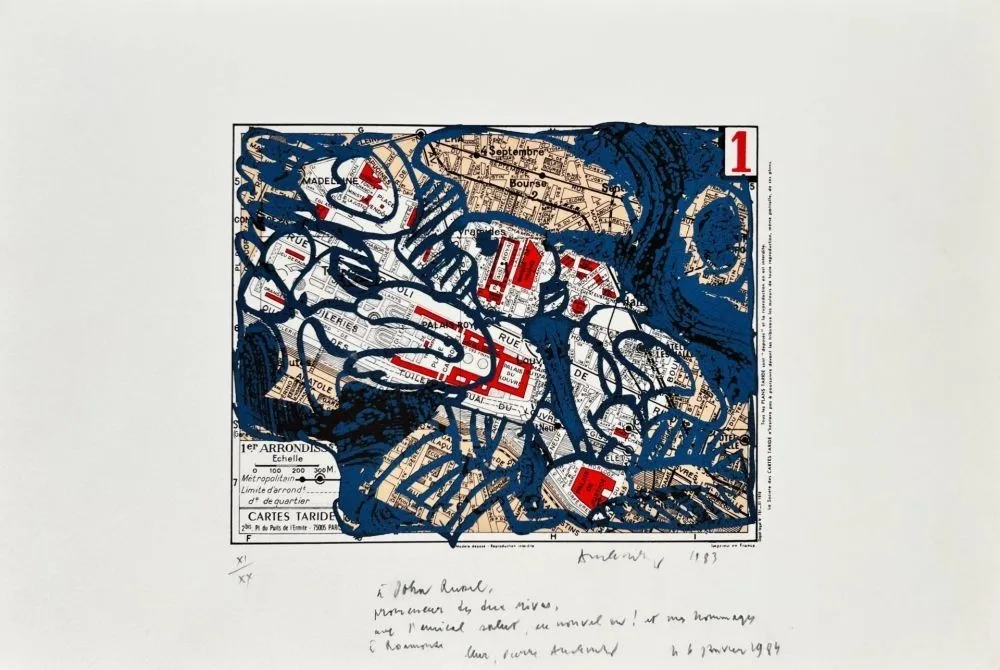 Lithografie Alechinsky - Arrondissement 1