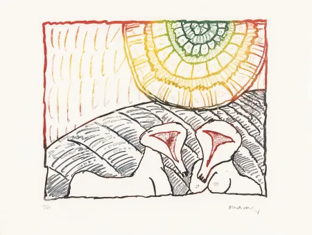 Ets Alechinsky - Astres et désastres IV