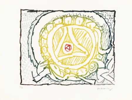 Ets Alechinsky - Astres et désastres VIII