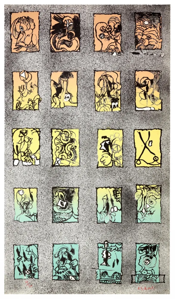 Lithografie Alechinsky - Au demeurant