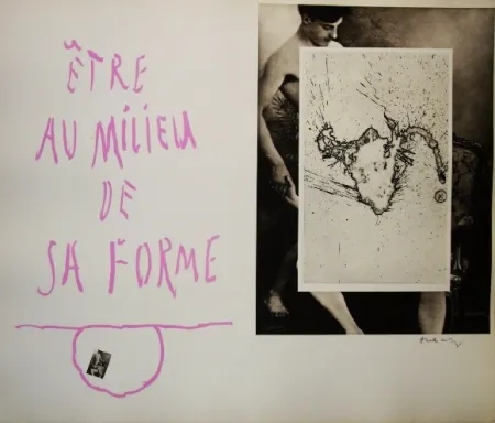 Ets En Aquatint Alechinsky - Au milieu de sa forme