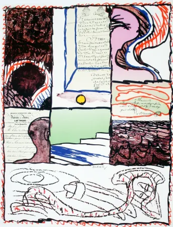 Lithografie Alechinsky - Avant 1981 