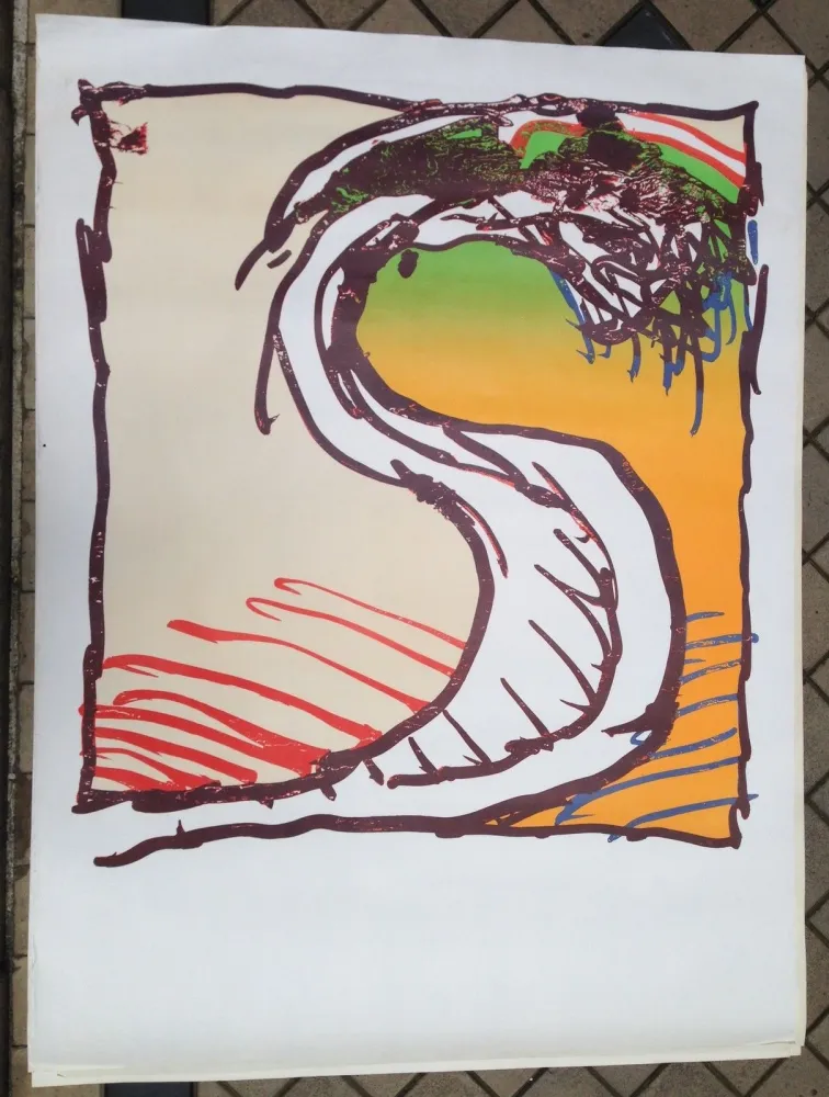 Lithografie Alechinsky - Avant la lettre