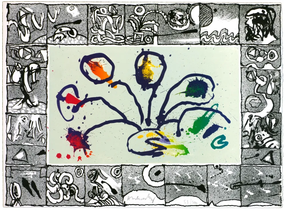 Lithografie Alechinsky - Bâbord