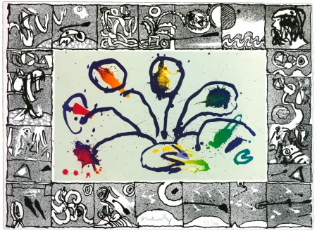 Lithografie Alechinsky - Bâbord