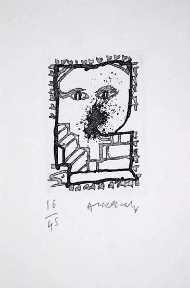 Geïllustreerd Boek Alechinsky - Baluchon et ricochets - nrf