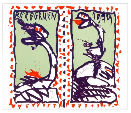 Lithografie Alechinsky - Berggruen