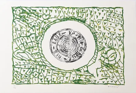 Lithografie Alechinsky - Bouche d'eau
