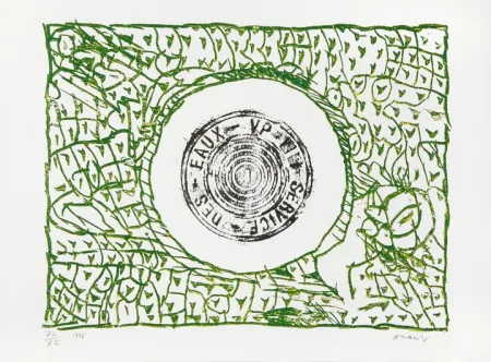 Lithografie Alechinsky - Bouche d'eau I 