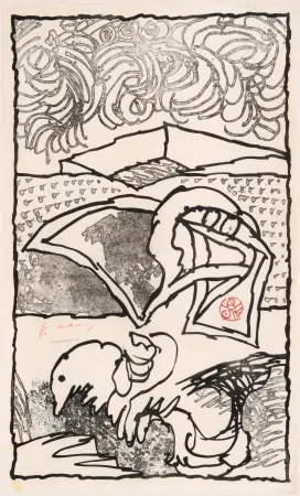 Ets En Aquatint Alechinsky - Brabanconne