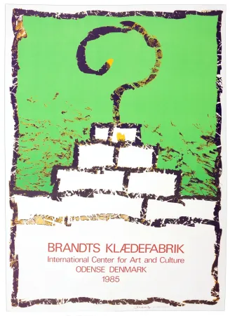 Lithografie Alechinsky - Brandts Klædefabrik