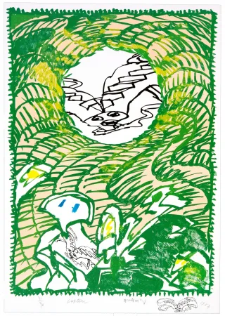 Lithografie Alechinsky - Capture