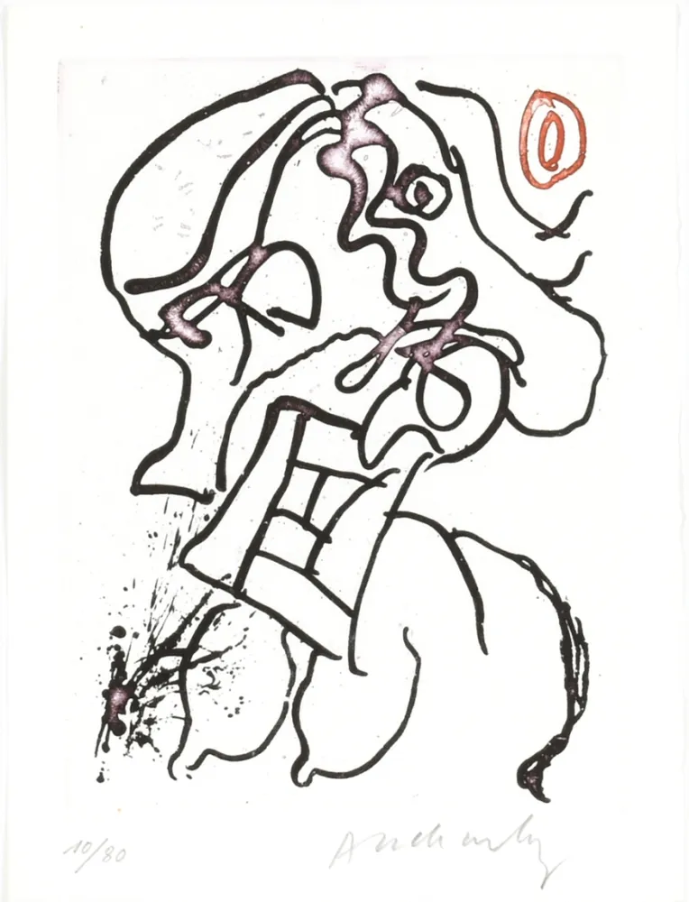 Ets Alechinsky - Carré blanc I